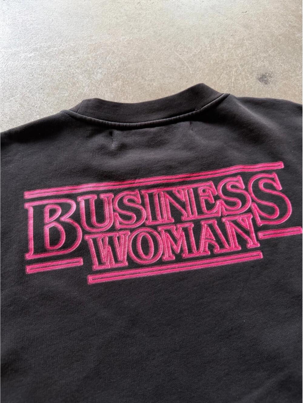 Off White Business Women Sweatshirt Sz L/XL - Picture 5 of 6